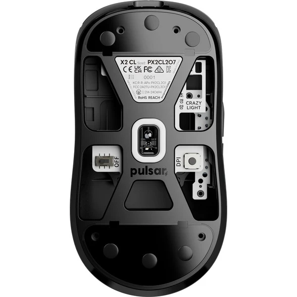Pulsar X2 CrazyLight Medium bezdrôtová herná myš čierna - Myši - Obrázok d_7c35dcebb50a4a40b8da316d51aa87f7