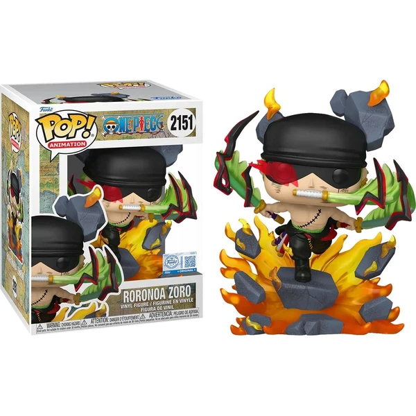 Funko POP! #2151 Animácia: One Piece - Roronoa Zoro (Kráľ pekla) (Prémiové) - Funko POP! - Hlavný obrázok