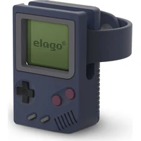 ELAGO W5 Retro stojanček pre Apple Watch tmavomodrý - Stojany