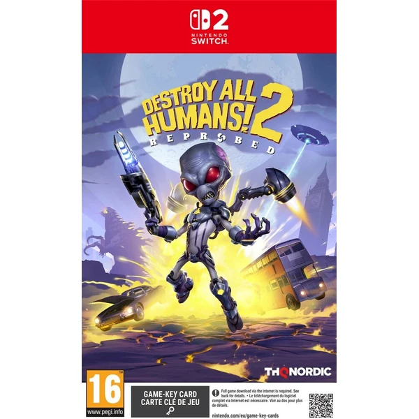Destroy All Humans! 2 - Reprobed (Game-key card)(Switch 2) - Hry na Nintendo Switch 2 - Hlavný obrázok