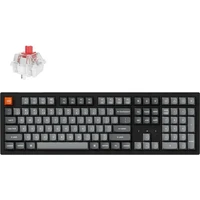 Keychron K10 Max QMK Keychron Super Red herná klávesnica (US) čierna - Klávesnice