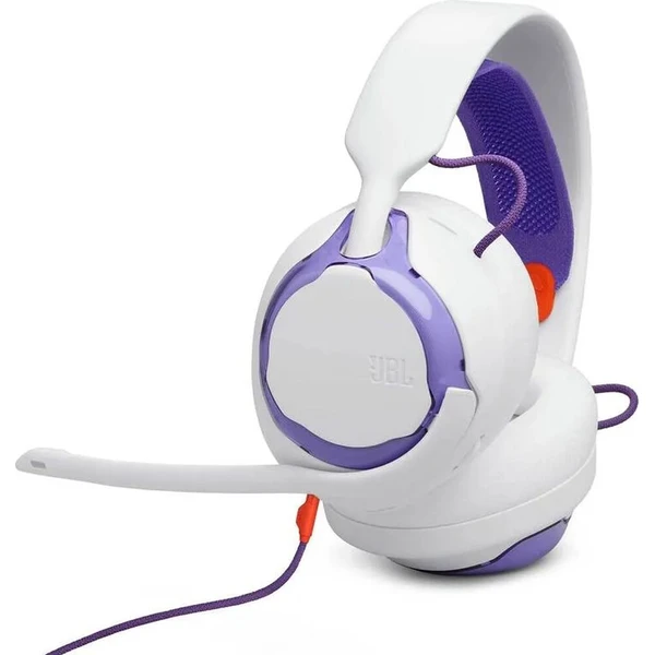 JBL Quantum 250 herné slúchadlá biela/fialová - Slúchadlá - Hlavný obrázok