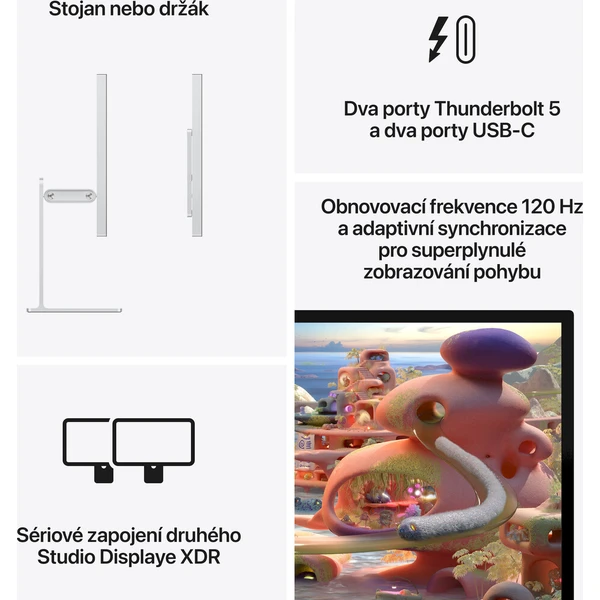 Apple Studio Display XDR (2026) Sklo s nanotextúrou/Adaptér držiaka VESA - Monitory - Obrázok d_7db6189e7a444b59ae9b50e21e1f5961