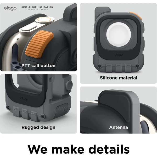 ELAGO W10 stojan pre Apple Watch tmavo šedý - Stojany - Obrázok d_7dd5517ea0a7473bb590103402734cba
