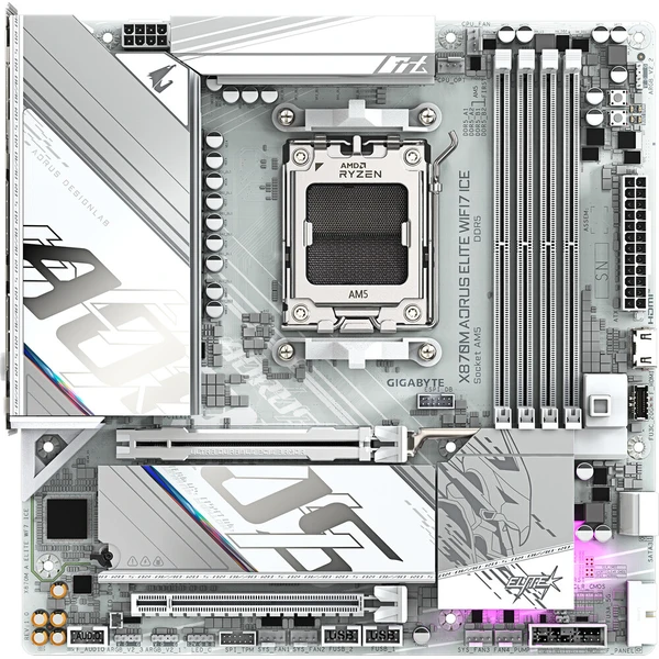 GIGABYTE X870M A ELITE WF7 ICE - Základné dosky - Hlavný obrázok