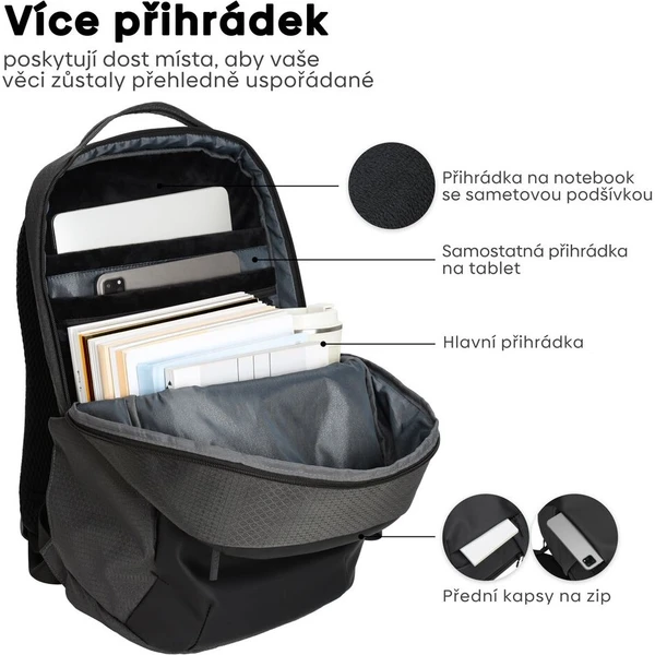 TIGO Stash batoh 15,6" sivý - Batohy - Obrázok d_7e5172873b51444e9ccb1f3464db3b12