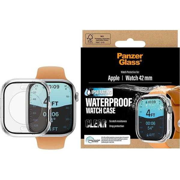 PanzerGlass Waterproof kryt s ochranným sklem Apple Watch 11/10 (42mm) čirý - Puzdra - Obrázok d_7e6add4771a44c2c8c84eeb22d7e4c5f