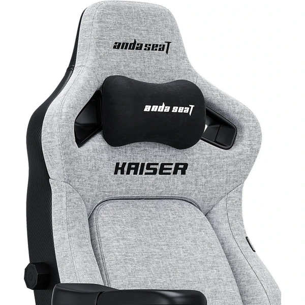Anda Seat Kaiser 4 XL látkové herné kreslo sivé - Stoličky - Obrázok d_7e77fe889096492a922f16a8c0776833