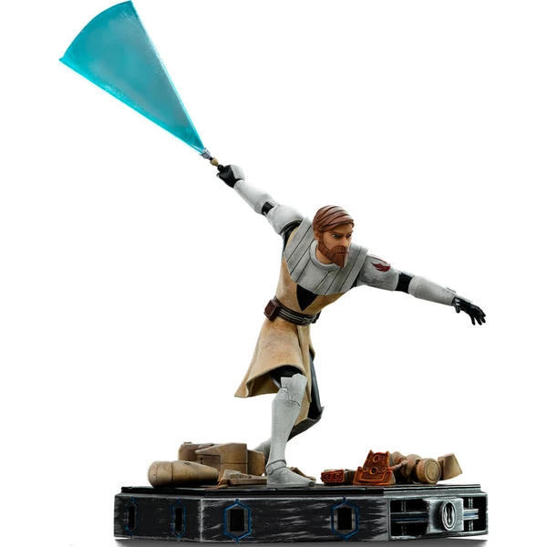 Soška Iron Studios Star Wars: Clone Wars - Obi-Wan Kenobi Art Scale 1/10 - Sochy a sošky - Obrázok d_7eaff909e7be4dc0a4242923683f5a0d