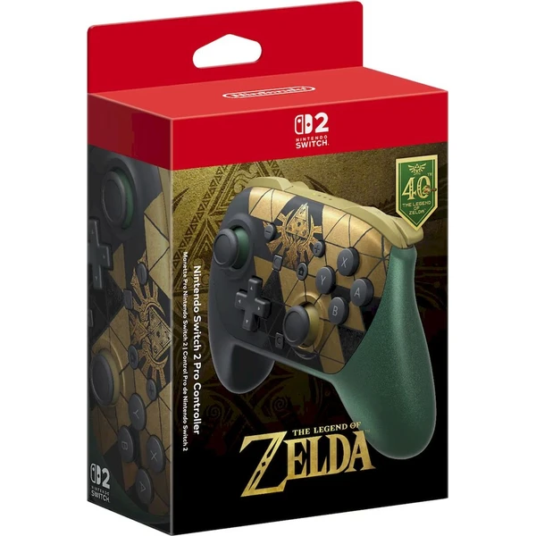 Nintendo Switch 2 Pro Controller The Legend of Zelda - 40th Anniversary Edition - Herné ovládače - Obrázok d_7eb691cef73847c9b43f4fde5d18844f