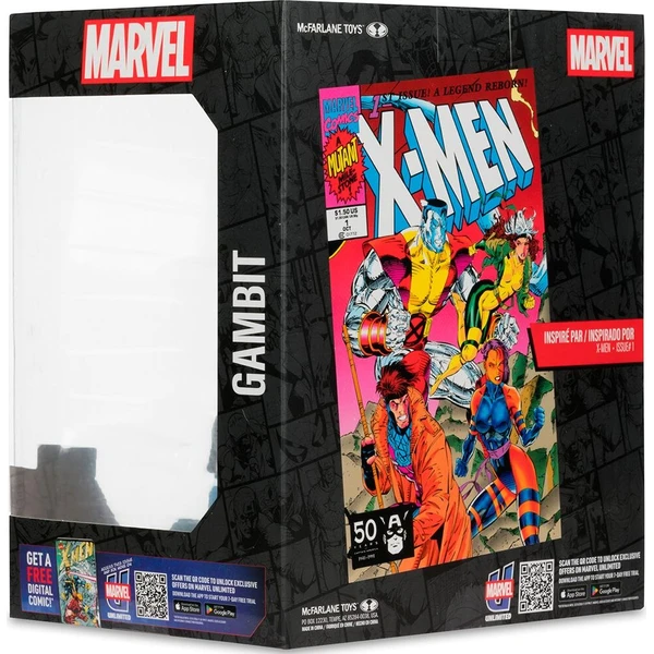 Figúrka McFarlane Toys Marvel Collection 1/10 - Gambit (X-Men č. 1) 18 cm - Figúrky - Obrázok d_7eb9baf7f744481a8686990f5de4a9a1