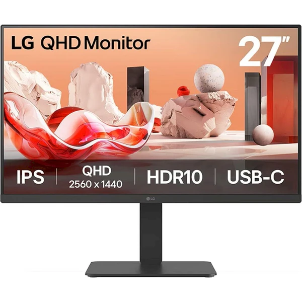 LG 27BA65QB-B monitor 27" - Monitory - Hlavný obrázok