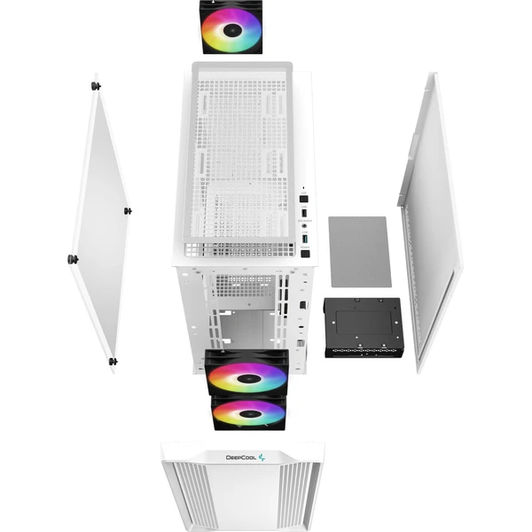 DEEPCOOL CC360 WH ARGB biela - Počítačové skrine - Obrázok d_7ecbf32f4c0a4093a5685595b90dc857