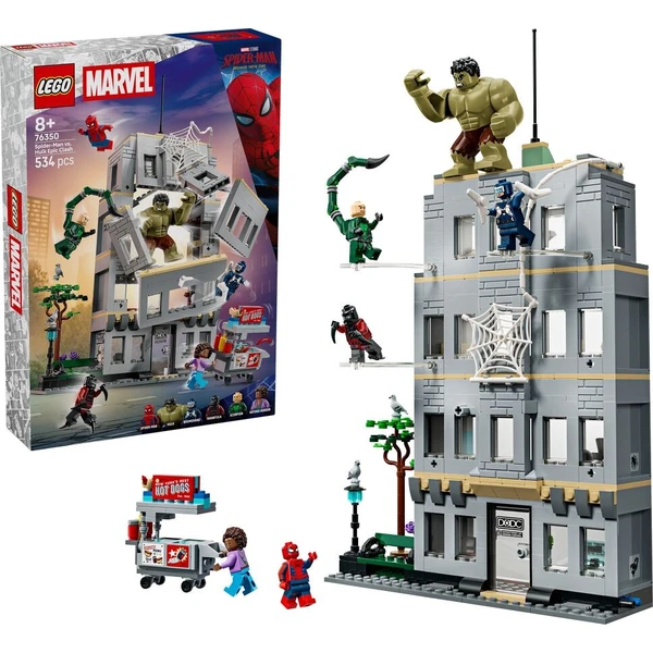 LEGO Marvel 76350 Spider-Man vs. Hulk: Epický súboj - LEGO - Hlavný obrázok