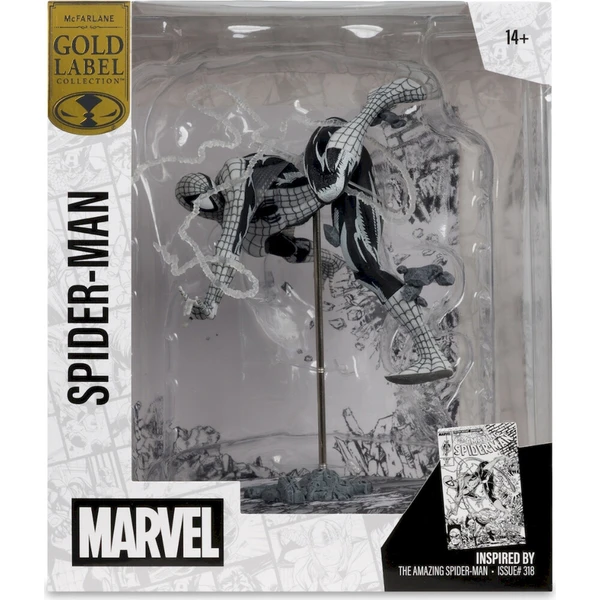 Figúrka McFarlane Marvel - Spider-Man (Line Art) (Amazing Spider-Man #318) 17 cm - Figúrky - Obrázok d_7fba4f3319a74928880deac43808ea6b