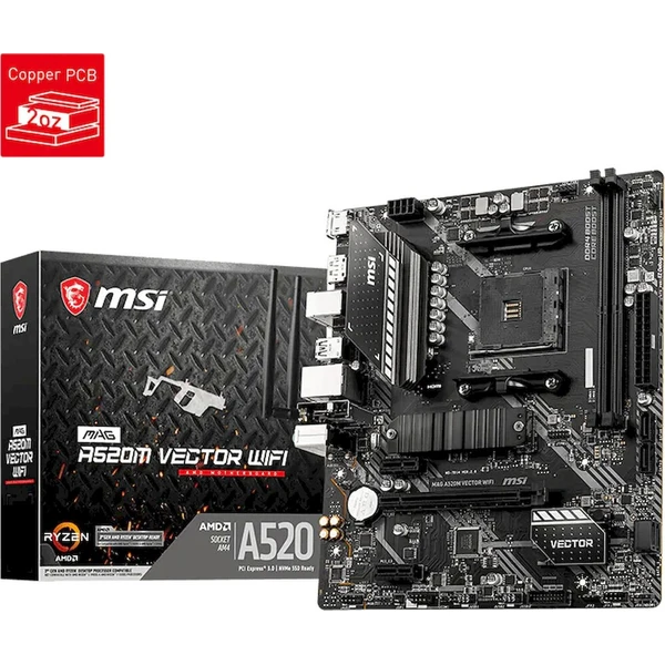 MSI MAG A520M VECTOR WIFI - Základné dosky - Obrázok d_7fd3fc7aae624d32b6ef0574e09e6cfd