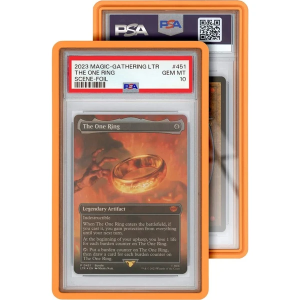GradedGuard Štandardný Prípad (PSA) - Orange - Obaly na karty - Hlavný obrázok