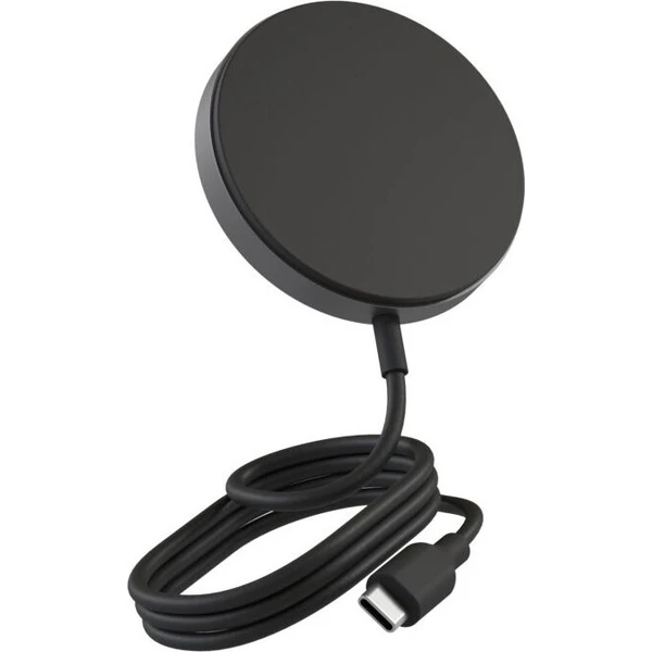 ZENS Pro 1 Magnetická nabíjačka MagSafe/Qi2 (15W) s USB-C čierna - Nabíjačky - Hlavný obrázok
