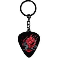 Difuzed Kovová kľúčenka Cyberpunk 2077 - Samurai Band Merch - Kľúčenky