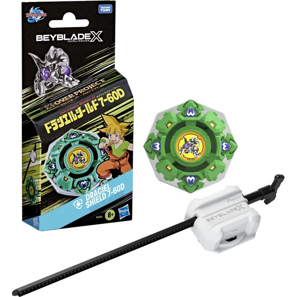 Beyblade X X-Over Project Draciel Shield 7-60D Pack Set - Hračky - Hlavný obrázok