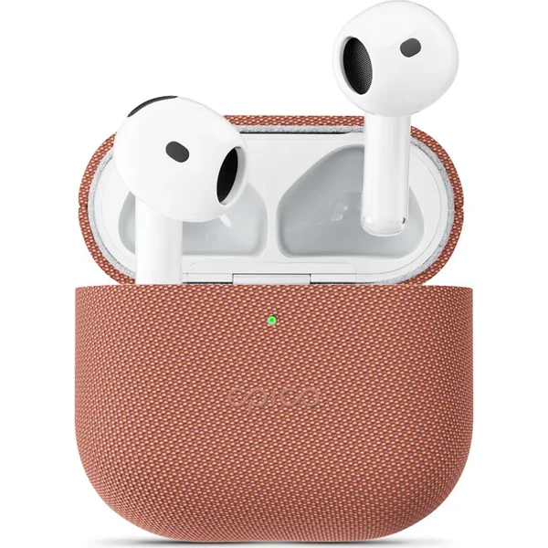 Epico SolidWoven Case AirPods 4/4 (ANC)/5 | sienská hnedá | ochrana proti nárazom a poškriabaniu - Puzdra - Hlavný obrázok