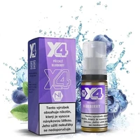 Liquid X4 Bar Juice Borůvka 10ml (20mg) - E-liquidy