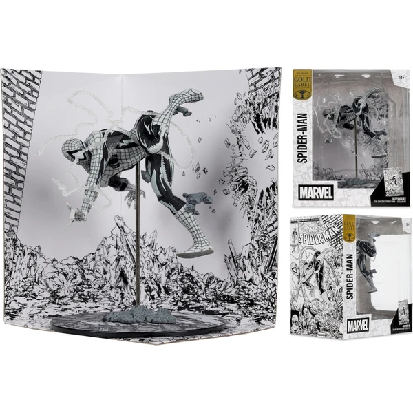 Figúrka McFarlane Marvel - Spider-Man (Line Art) (Amazing Spider-Man #318) 17 cm - Figúrky - Obrázok d_8104dda9977a4f16bcbcfccca7fd7e16