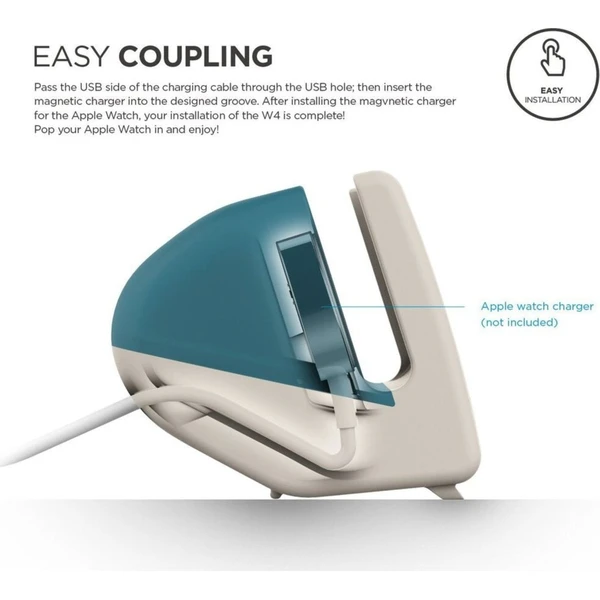 ELAGO W4 Night Stand stojanček pre Apple Watch krémový/modrý - Stojany - Obrázok d_814228fd901b4a50b6b8741865c761d9