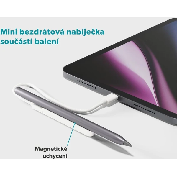 Epico Pen magnetický stylus s nabíječkou vesmírně šedý - Stylusy - Obrázok d_81638ad0bda34d4b956700a6e432ac42