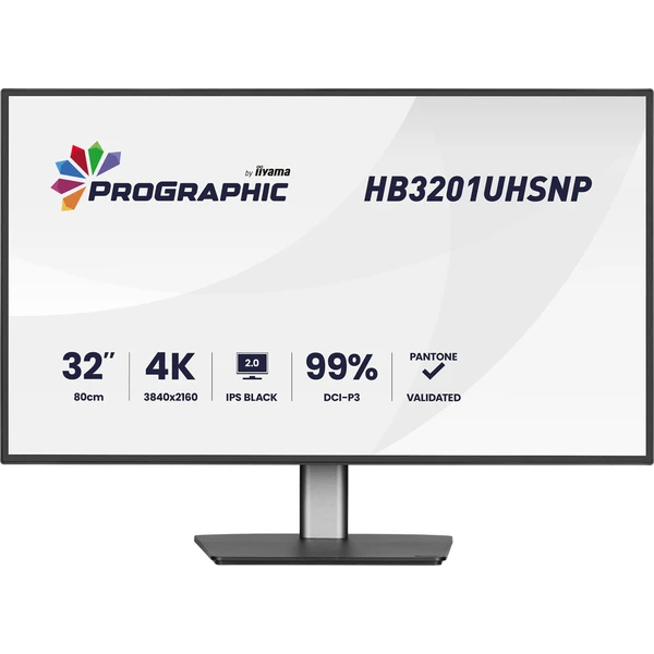 iiyama ProLite HB3201UHSNP-B1 monitor 32" - Monitory - Hlavný obrázok