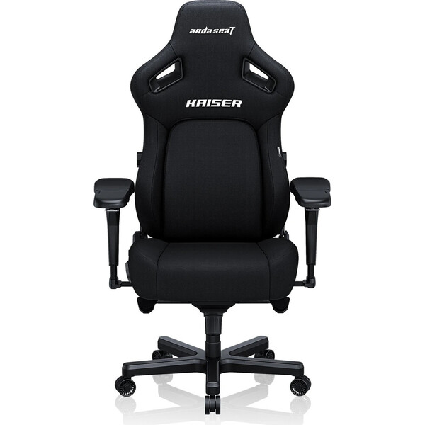 E-shop Anda Seat Kaiser 4 XL látková herná stolička čierna
