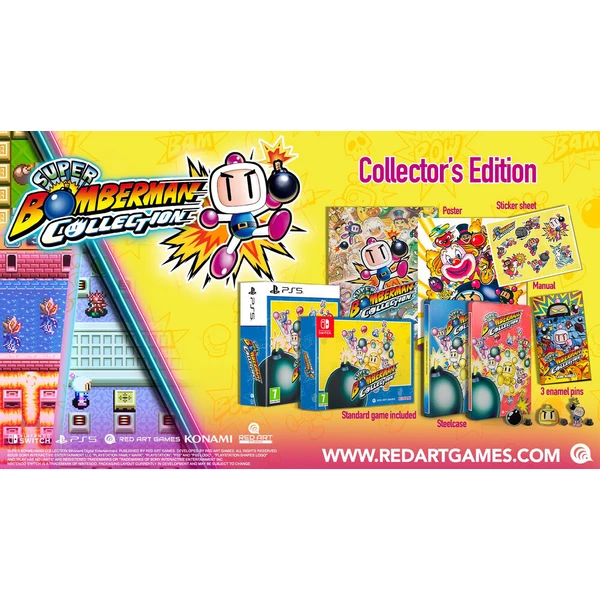 Super Bomberman Collection Collector's Edition (Switch) - Hry na Nintendo Switch - Obrázok d_8251c9229fc44765bc015733f6d685f8