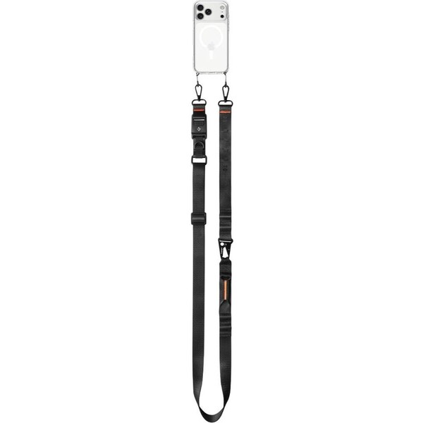 Spigen Universal Crossbody Lanyard Strap DA30M univerzálny popruh čierny - Popruhy a crossbody - Obrázok d_8290a9d160634ca48d0db417ce8278f8