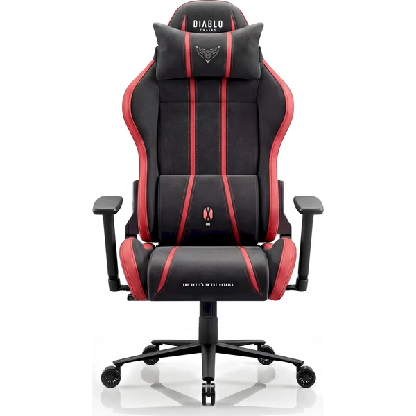 Diablo X-One 2.0 King Size herná stolička čierno-červená - Stoličky - Hlavný obrázok