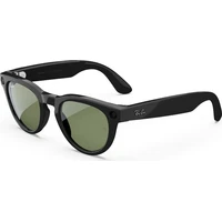 Meta RAY-BAN Headliner Gen2 (Štandardné) inteligentné lesklé okuliare (tmavozelené sklá G15) čierne - AR okuliare