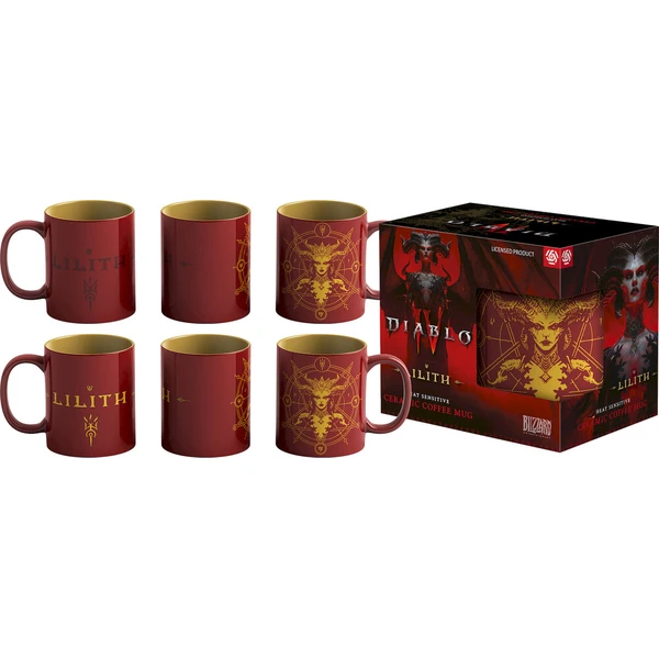 Hrnček Diablo IV Lilith's Blood Heat Reveal - Hrnčeky - Obrázok d_82e77a4aff854329a61601db7e480c4c