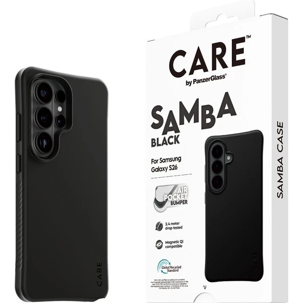 PanzerGlass® CARE Samba Qi kryt Samsung Galaxy S26 Ultra čierny/biely - Puzdra - Hlavný obrázok
