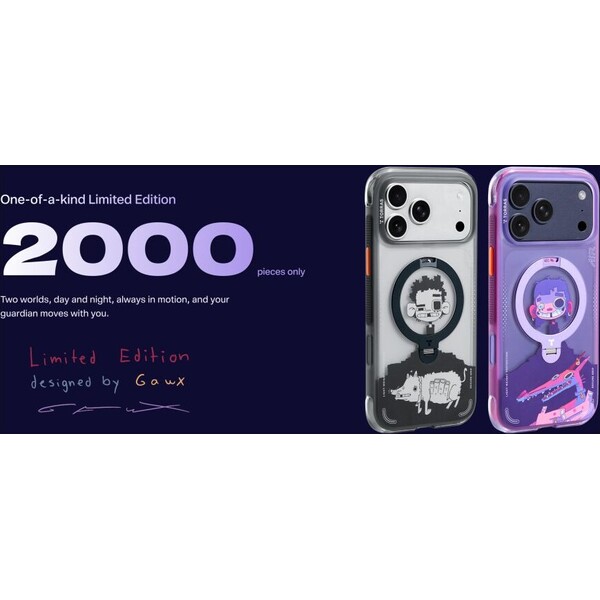 Torras Ostand Q3 Air Gawx Limited MagSafe kryt iPhone 17 Pro Neon night muse - Puzdra - Obrázok d_8362bebaf5b348d28faad5c11a484e8d