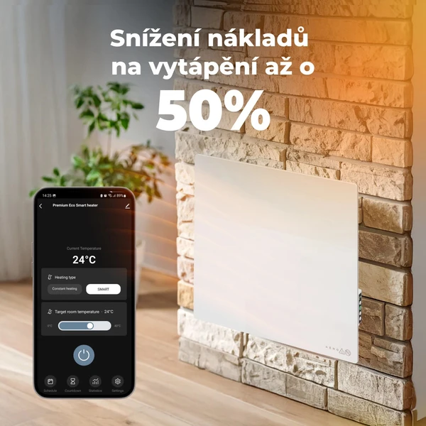 AENO GH13s Quadro chytré topení 500W Antique Marble - Limitovaná edice - Ohrievače - Obrázok d_8380671910654697bd785e654b9b5033