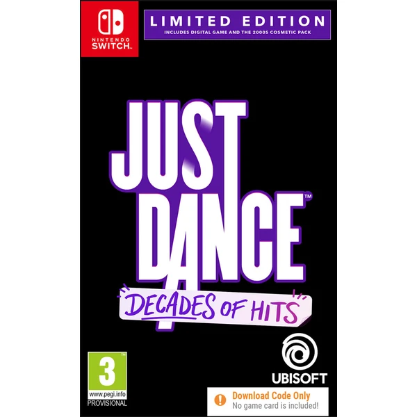 Just Dance Decades of Hits Limited Edition (Code in Box)(Switch) - Hry na Nintendo Switch - Hlavný obrázok