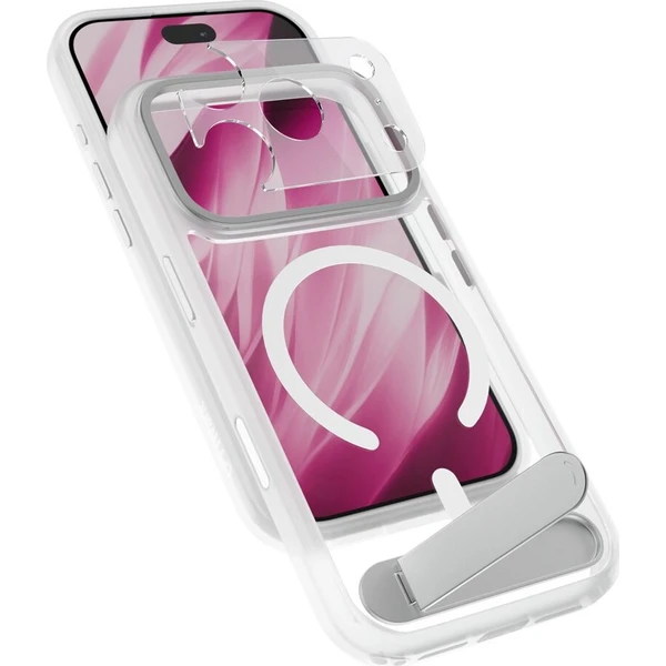 iWant Mag+ HeroStand MagSafe/Qi2 kryt se stojánkem iPhone 17 Pro Max/18 Pro Max matný - Puzdra - Hlavný obrázok
