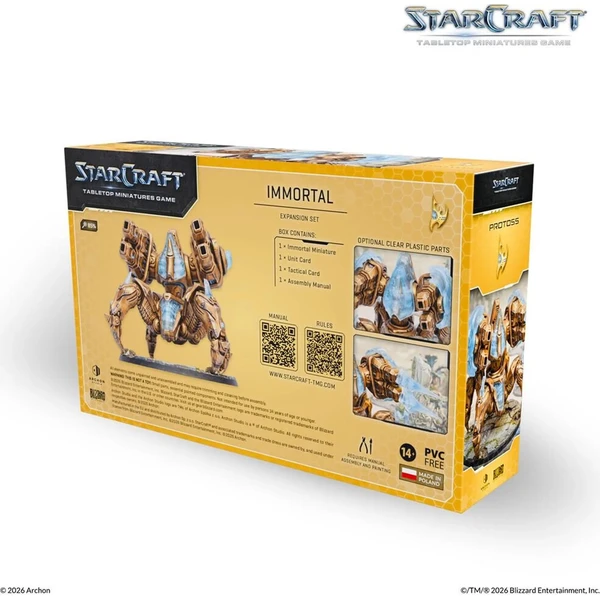 StarCraft The Miniatures Game - Immortal - Protoss - Expansion Set - EN - Stolové hry - Obrázok d_8408ffe5e4f247059253e8635fb35b5e