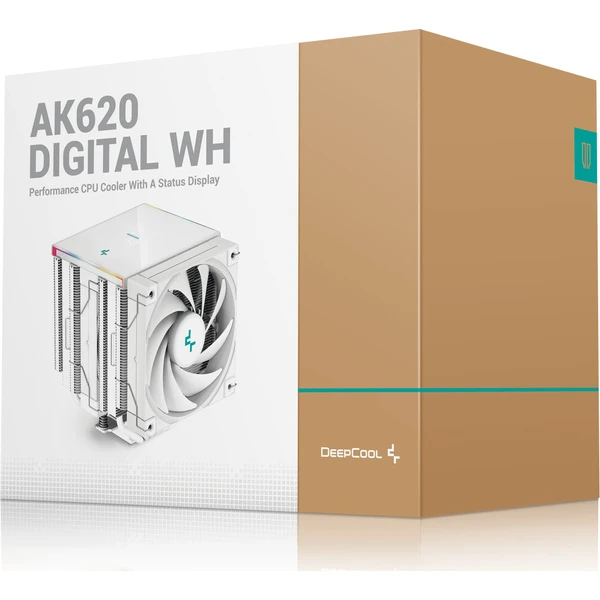 DEEPCOOL AK620 DIGITAL SE WH biely - Chladiče - Obrázok d_8486ee6401a642d8ad01b97ef3d6c343