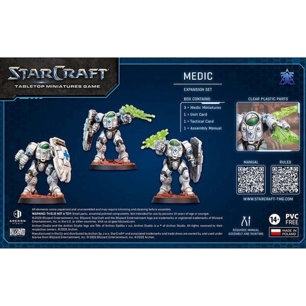 StarCraft The Miniatures Game - Medic - Terran - Expansion Set - EN - Stolové hry - Obrázok d_84897d5999954fef8c14f860e39a1d35