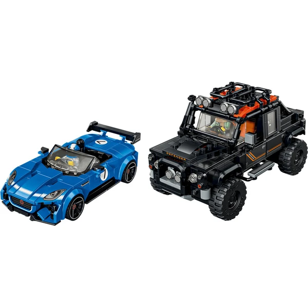 LEGO Speed Champions 77264 Jaguar Project 7 a Land Rover Defender - LEGO - Obrázok d_849ff1d393ab4b70bb4eb0820363cb40
