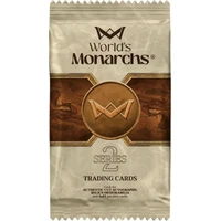 World's Monarchs 2026 zberateľské karty - Series 2 balíček - Zberateľské karty a nálepky