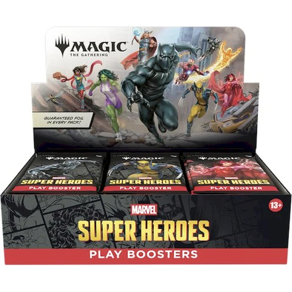 Magic: The Gathering - Marvel Super Heroes Play Booster Box - MTG karty - Hlavný obrázok