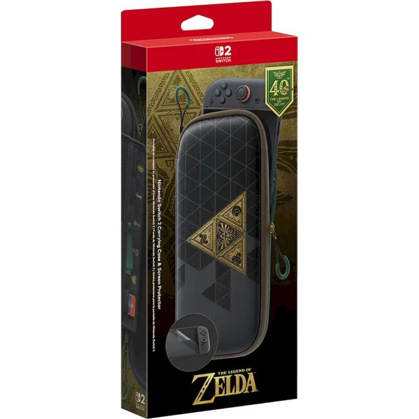 Nintendo Switch 2 Carrying Case&Screen Protector The Legend of Zelda - 40th Anniversary Edition - Puzdra - Obrázok d_8580d4f54a5a458f911f8a1242897079