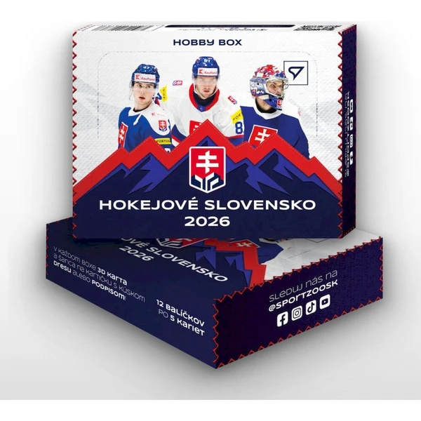 Hokejové kartičky SportZoo - Hokejové Slovensko 2026 Hobby box - Hokejové karty - Hlavný obrázok
