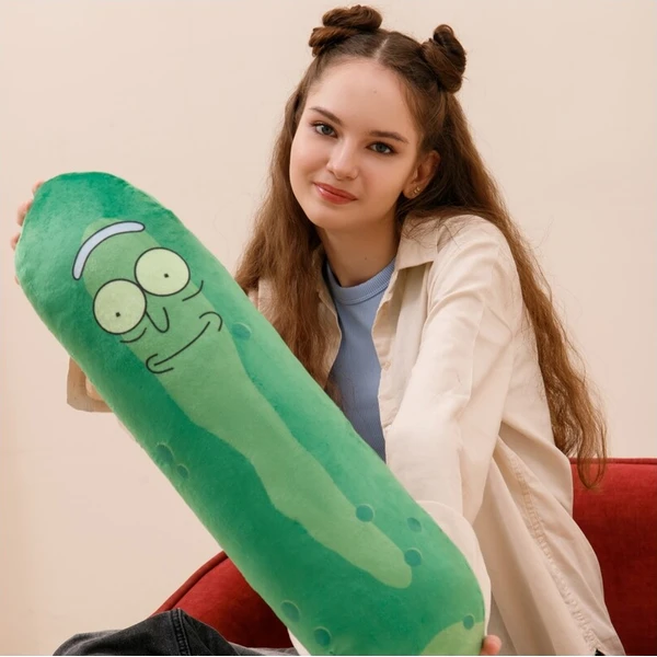 Plyšový vankúš FS Holding Rick nad Morty - Pickle Rick 60 cm - Plyšové hračky - Obrázok d_85dc589df8a049d28eb22e502fb2d064